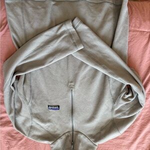 Patagonia Gray Quarter-Zip Fleece Pullover